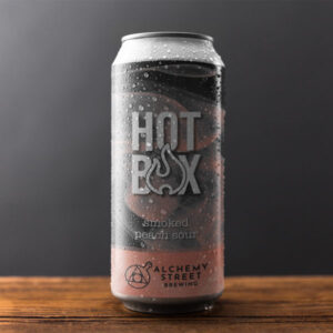 Alchemy Street Brewing Hot Box Series 440ml can - Smoked Peach Sour